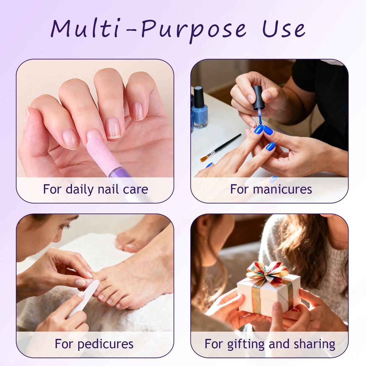 Furtherpretty 5PCS Cuticle Oil Pusher Pen Set: 2-in-1 Ceramic Cuticle Pushers with Oil for Nail Repair, Hangnail & Dry Cuticle Removal, Professional Salon Tools - görsel 11