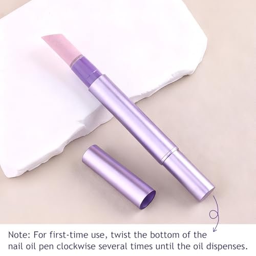 Furtherpretty 5PCS Cuticle Oil Pusher Pen Set: 2-in-1 Ceramic Cuticle Pushers with Oil for Nail Repair, Hangnail & Dry Cuticle Removal, Professional Salon Tools - görsel 14