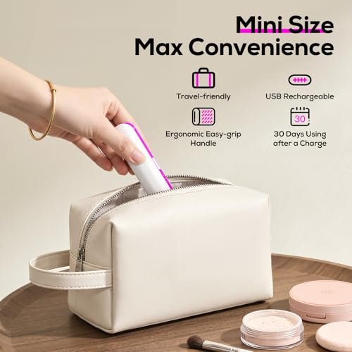PEDOOD Sonic Dermaplane Razor for Women – Facial Hair Remover with LED Light, 3 Speeds, Mini Electric Dermaplaning Tool for Sensitive Skin, Peach Fuzz Removal, 9 Safety Blades & Exfoliating Head Avelisse