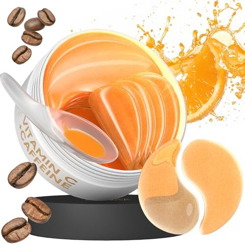 AURAE Vitamin C & Caffeine Under Eye Patches (30 Pairs) – Depuff, Brighten & Hydrate Under Eyes - görsel 2