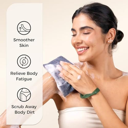 ZOMCHI 3 Pack Exfoliating Soap Bag - Body Scrubber Sponge and Soap Saver for Bar Soap | Deep Exfoliation with Nylon Mesh Avelisse