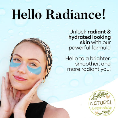 AURAE Retinol & Collagen Under Eye Patches (30 Pairs) – Reduce Puffiness, Dark Circles & Fine Lines | Hydrating Eye Mask for Smooth, Bright Eyes