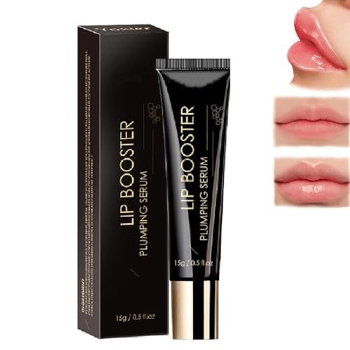 Collagen Lip Booster Plumping Serum - Repair Lip Lines, Anti-Wrinkle, Hyaluronic Moisturizing Treatment for Fuller, Brighter Lips Avelisse