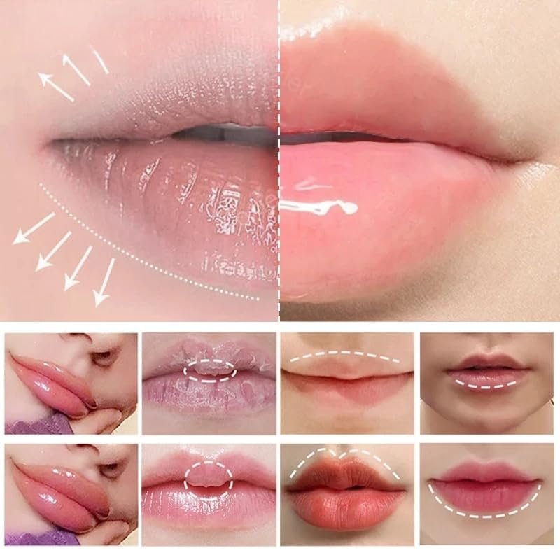 Collagen Lip Booster Plumping Serum - Repair Lip Lines, Anti-Wrinkle, Hyaluronic Moisturizing Treatment for Fuller, Brighter Lips Avelisse