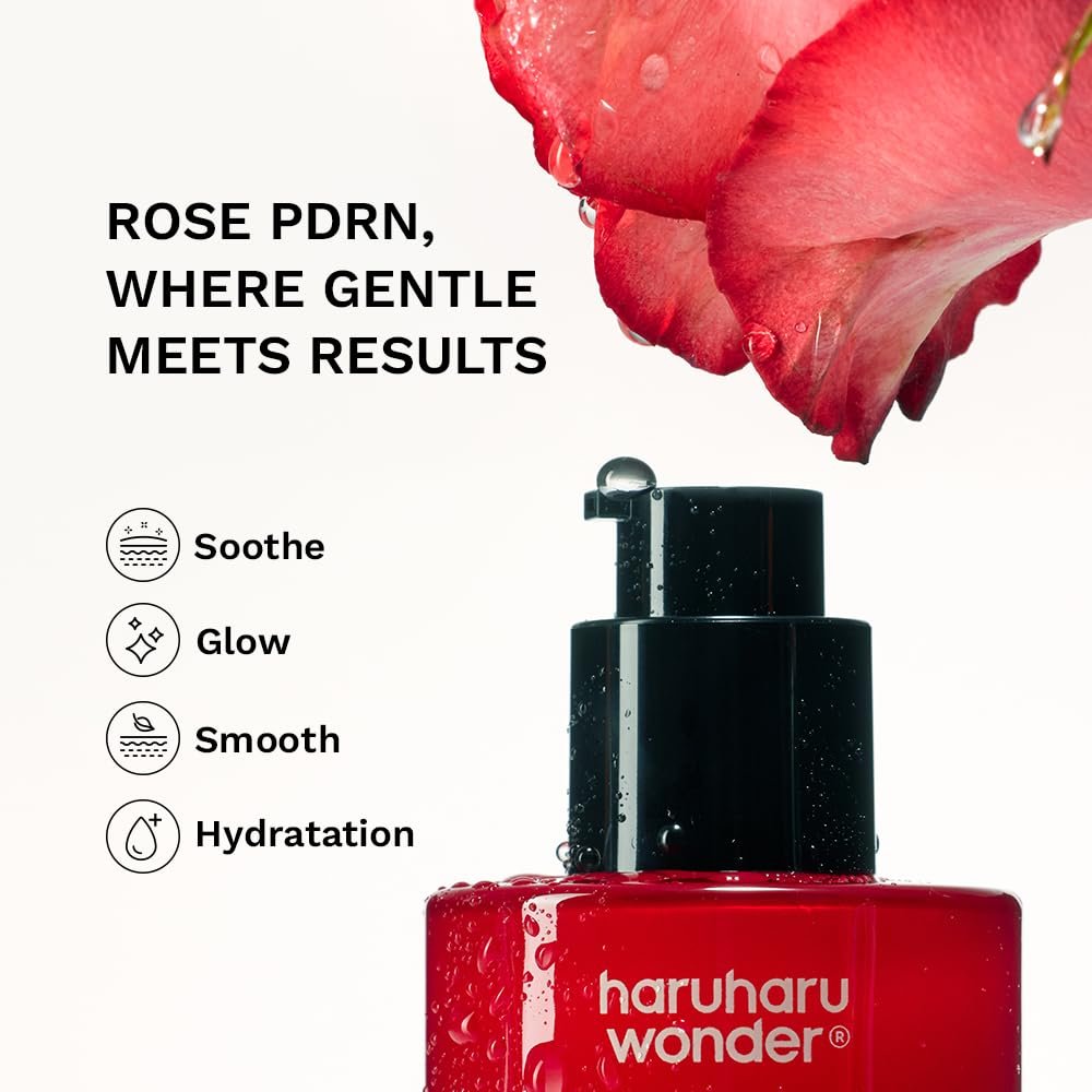 Haruharu Wonder Rose PDRN Soothing Serum with Azelaic Acid – Redness Relief & Barrier Repair for Sensitive Skin, Fragrance-Free, Vegan, 1.01 fl.oz Avelisse