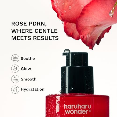 Haruharu Wonder Rose PDRN Soothing Serum with Azelaic Acid – Redness Relief & Barrier Repair for Sensitive Skin, Fragrance-Free, Vegan, 1.01 fl.oz Avelisse