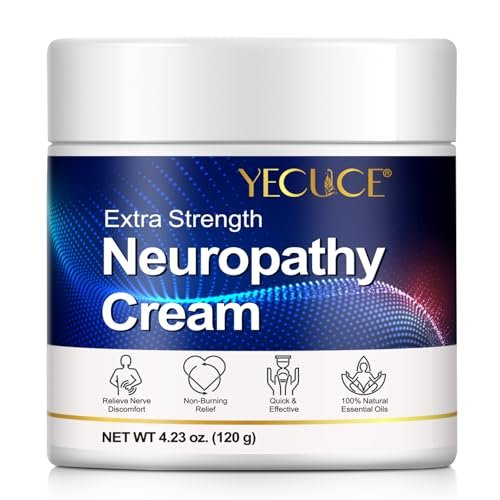 Neuropathy Relief Cream for Feet, Hands, Legs & Toes - Natural Formula for Tingling, Burning & Nerve Discomfort - Fast Absorbing, Non-Greasy Moisturizer with ALA, Menthol & Magnesium - Vegan, 4.23 oz - görsel 2