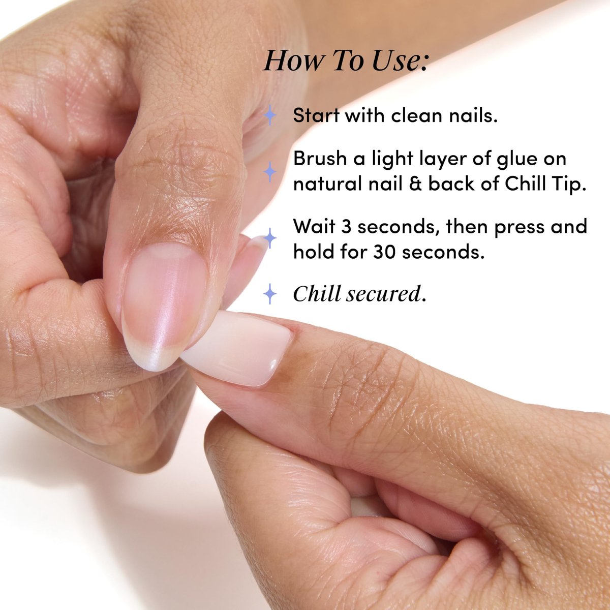 Chillhouse Extra-Strong & Long-Lasting Brush On Nail Glue - .05 fl oz - Press On Nail Adhesive - görsel 8