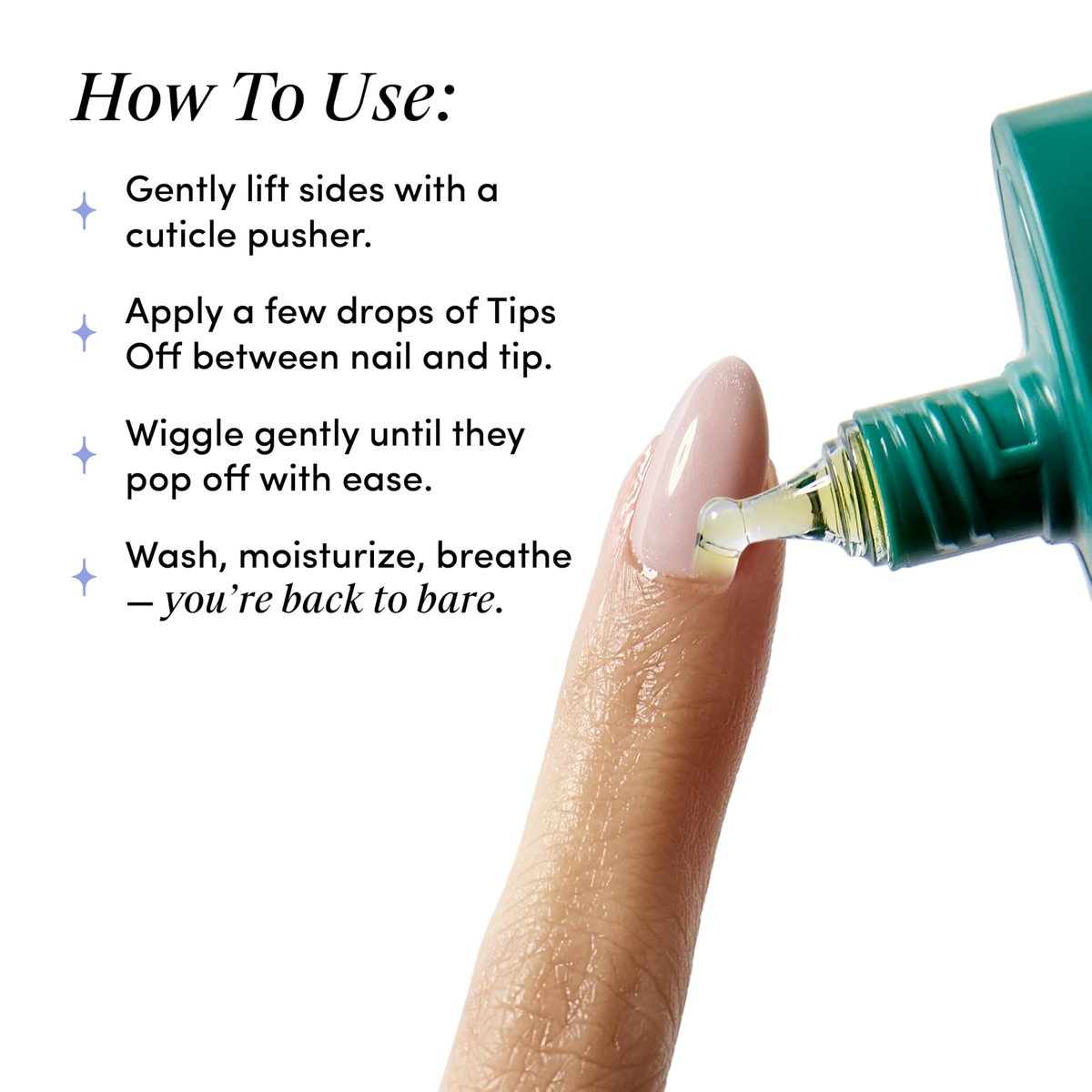 Chillhouse Tips Off Nail Glue Remover – Gentle Press-On Nail Removal with Safflower, Jojoba & Orange Peel Oil – Women-Owned Beauty & Self Care – 1.18 fl oz - görsel 7