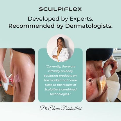 Sculpiflex Anti Cellulite Cream – Lifting & Firming Body Cream for Arms, Stomach, Legs – Smoothing & Hydrating Lightweight Formula for All Skin Types (2.82 oz) Avelisse