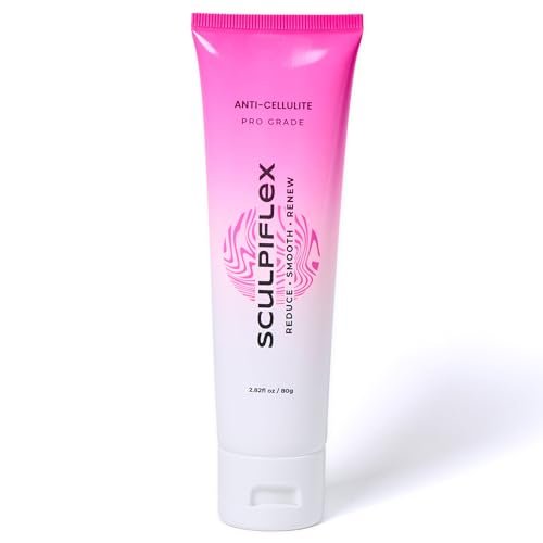 Sculpiflex Anti Cellulite Cream – Lifting & Firming Body Cream for Arms, Stomach, Legs – Smoothing & Hydrating Lightweight Formula for All Skin Types (2.82 oz) Avelisse