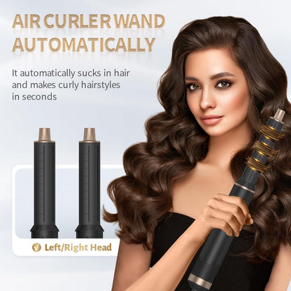 LNSTN 5-in-1 Blow Dryer Brush with Negative Ion Technology for Smooth, Voluminous Hair Avelisse