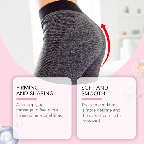 KunMan Butt Tight Lift Cream - Cellulite Cream for Firm, Smooth Booty Skin - Tighten Leg Skin, Reduce Loose & Crepey - Bum Mask for Booty, Thighs, Belly & Arms (3.38 fl oz) - görsel 10