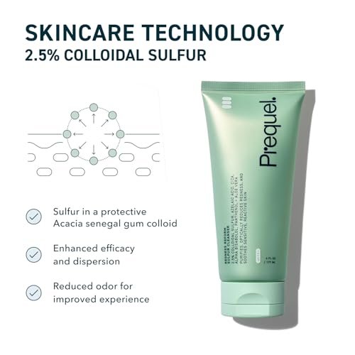 Prequel Skin Redness Reform Sulfur Cleanser – Calming Face Wash with Azelaic Acid & Colloidal Sulfur for Redness & Discomfort – Dermatologist-Developed – 6.5 oz - görsel 8