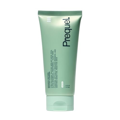Prequel Skin Redness Reform Sulfur Cleanser – Calming Face Wash with Azelaic Acid & Colloidal Sulfur for Redness & Discomfort – Dermatologist-Developed – 6.5 oz - görsel 2