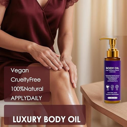 Zotreval Body Firming Oil – Luxury Firming & Hydrating Body Serum for Crepe Skin with Vitamin E & Sweet Almond Oil Avelisse