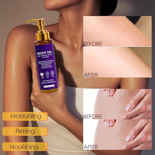 Zotreval Body Firming Oil – Luxury Firming & Hydrating Body Serum for Crepe Skin with Vitamin E & Sweet Almond Oil Avelisse