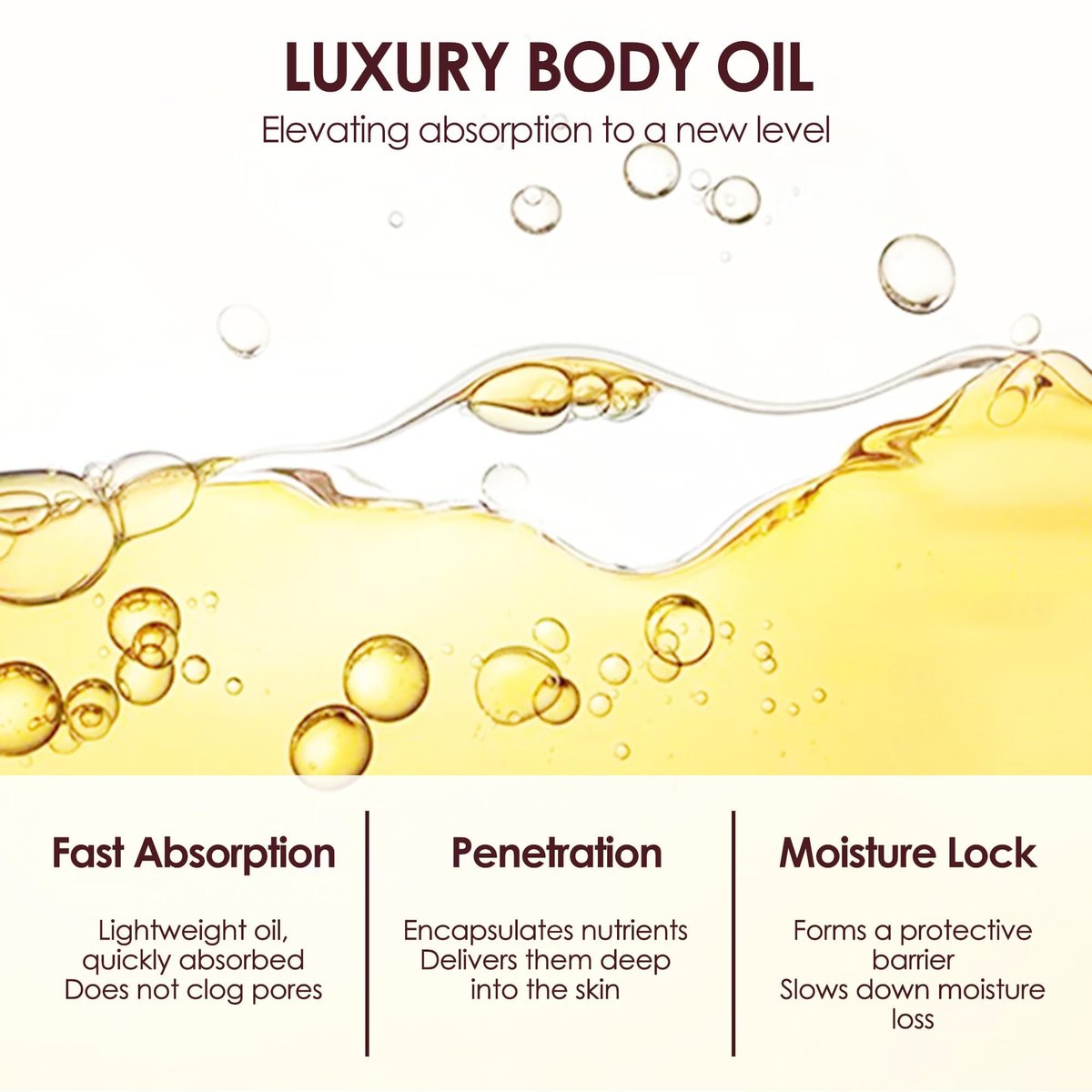 Zotreval Body Firming Oil – Luxury Firming & Hydrating Body Serum for Crepe Skin with Vitamin E & Sweet Almond Oil Avelisse
