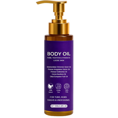 Zotreval Body Firming Oil – Luxury Firming & Hydrating Body Serum for Crepe Skin with Vitamin E & Sweet Almond Oil Avelisse