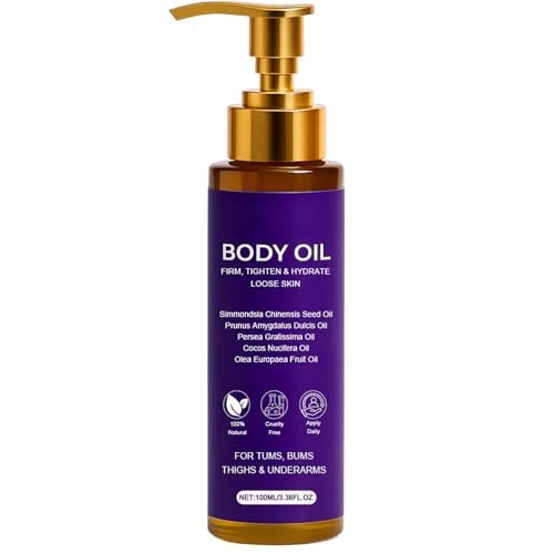 Zotreval Body Firming Oil – Luxury Firming & Hydrating Body Serum for Crepe Skin with Vitamin E & Sweet Almond Oil Avelisse