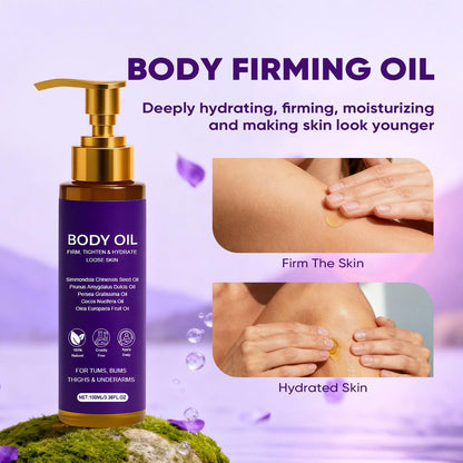 Zotreval Body Firming Oil – Luxury Firming & Hydrating Body Serum for Crepe Skin with Vitamin E & Sweet Almond Oil Avelisse