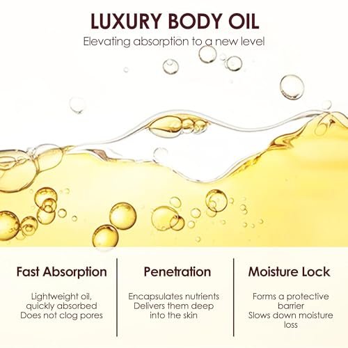 Zotreval Body Firming Oil – Luxury Firming & Hydrating Body Serum for Crepe Skin with Vitamin E & Sweet Almond Oil Avelisse