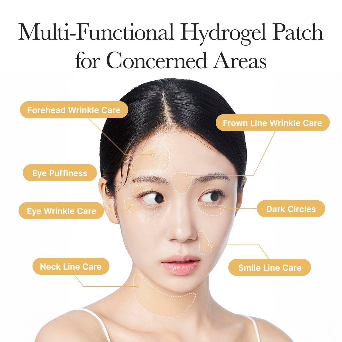 ARENCIA Retinal Boosting Eye Patch – Hydrogel Under Eye Mask with Peptides for Dark Circles, Puffiness & Fine Lines (60 Patches) Avelisse