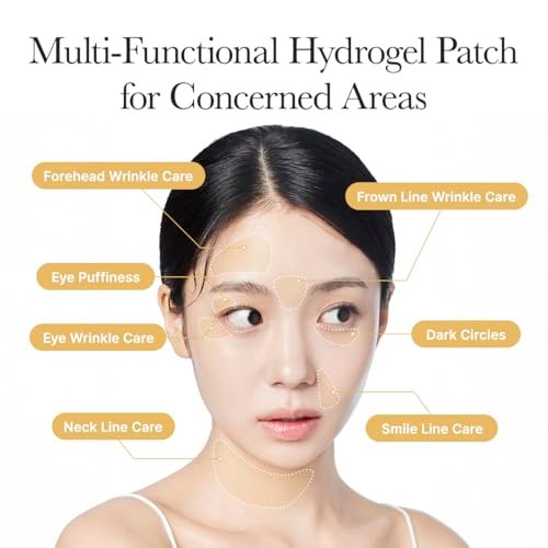 ARENCIA Retinal Boosting Eye Patch – Hydrogel Under Eye Mask with Peptides for Dark Circles, Puffiness & Fine Lines (60 Patches) Avelisse