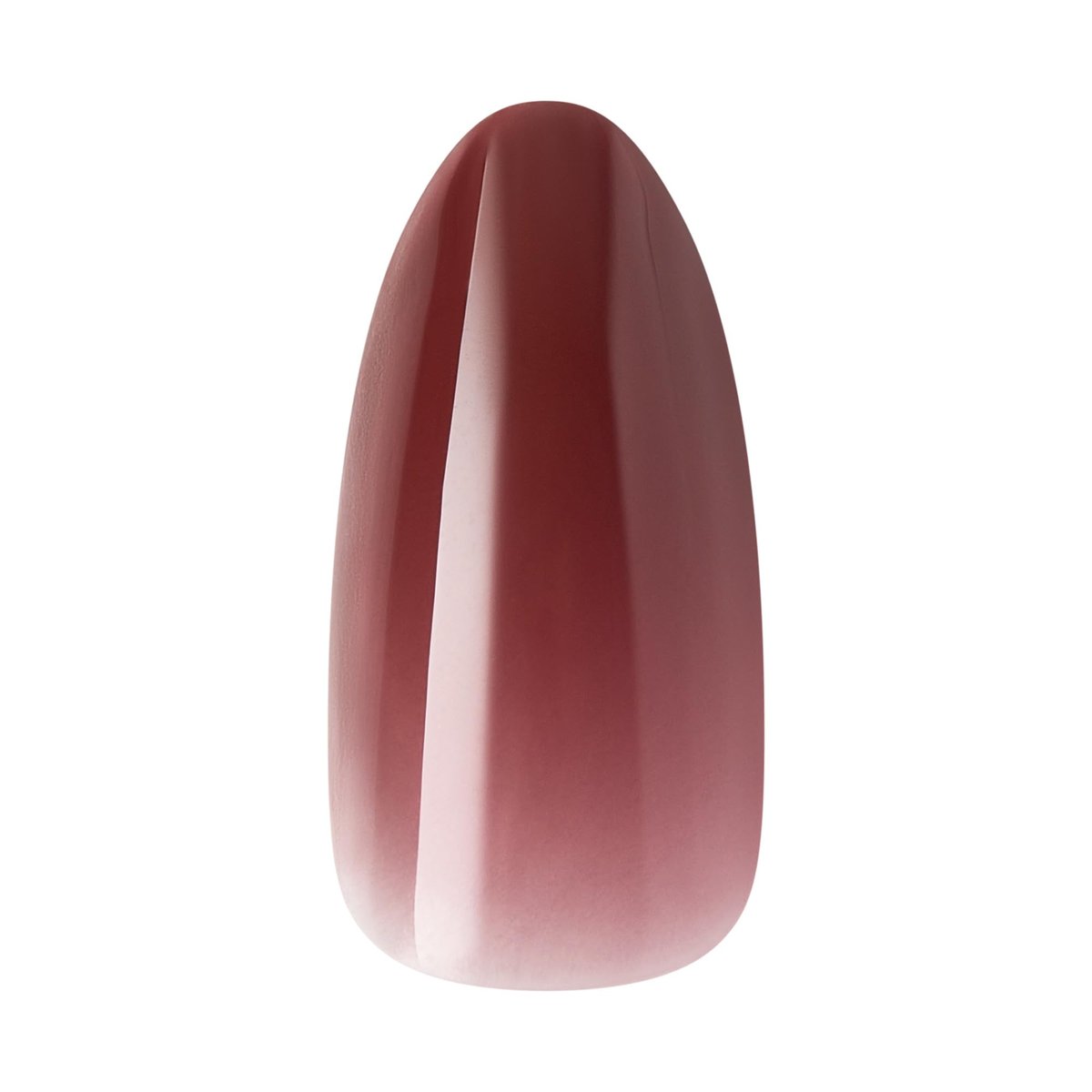 KISS Press On Nails Pinot Noir - Red Almond Medium Size with Glue - görsel 9