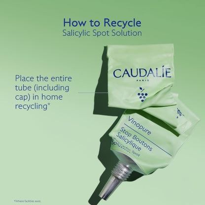 Caudalie Vinopure Targeted Spot Solution with Salicylic Acid - 15 mL Avelisse
