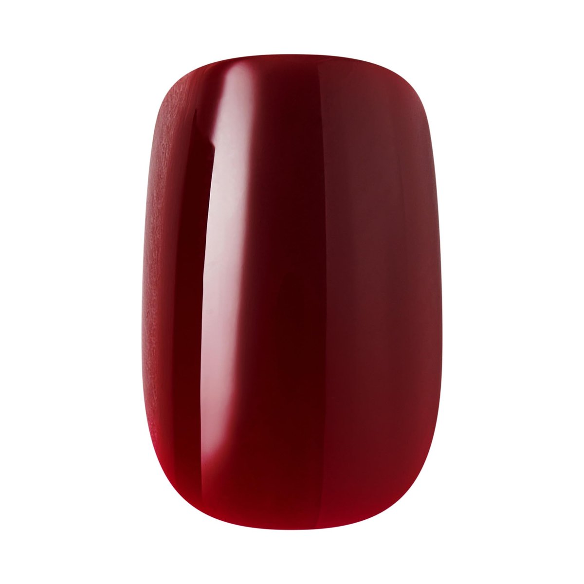 KISS Core Press On Nails Sprightly Red Short Squoval – 32 Nails with Glue, File & Stick Avelisse