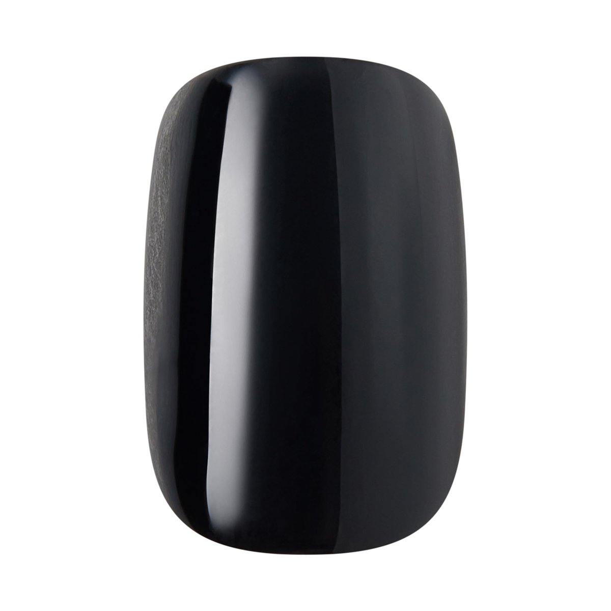 KISS Press On Nails 'Photogenic' – Black Short Squoval Nails with Glue, 32-Piece Kit Avelisse