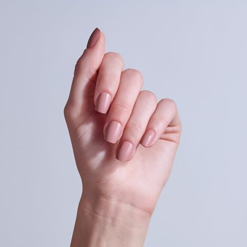 KISS CORE Press On Nails - Felicity - Short Pink Squoval - 32 Nails with Glue, File & Stick - görsel 4