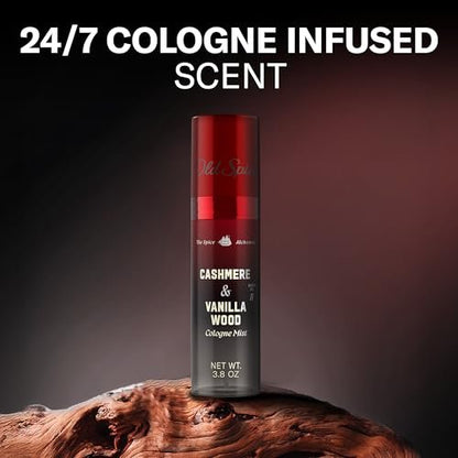 Old Spice Cologne Mist for Men – The Spice Alchemist Collection, Cashmere + Vanilla Wood, 3.8 oz