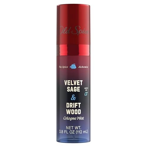 Old Spice The Spice Alchemist Velvet Sage + Driftwood Cologne Mist for Men, 3.8 oz Avelisse