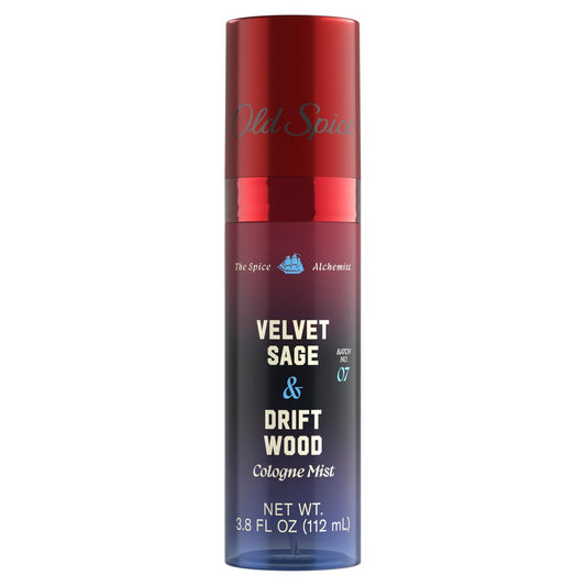 Old Spice The Spice Alchemist Velvet Sage + Driftwood Cologne Mist for Men, 3.8 oz Avelisse