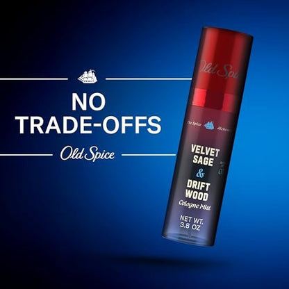 Old Spice The Spice Alchemist Velvet Sage + Driftwood Cologne Mist for Men, 3.8 oz Avelisse
