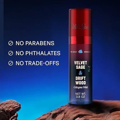 Old Spice The Spice Alchemist Velvet Sage + Driftwood Cologne Mist for Men, 3.8 oz Avelisse