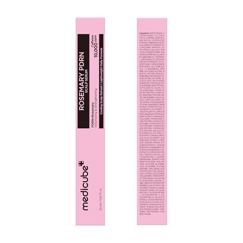 medicube Rosemary PDRN Scalp Refresh & Nourish Serum – Non-Greasy Lightweight Scalp Treatment for Thicker, Fuller Hair | Korean Hair Care, 20ml Avelisse