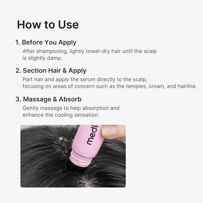 medicube Rosemary PDRN Scalp Refresh & Nourish Serum – Non-Greasy Lightweight Scalp Treatment for Thicker, Fuller Hair | Korean Hair Care, 20ml Avelisse