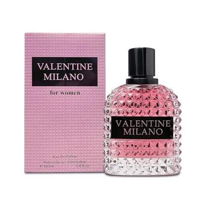 Valentine Milano Women Perfume 100ml Eau de Parfum Spray – Long-Lasting Vanilla, Jasmine & Bergamot Fragrance Avelisse