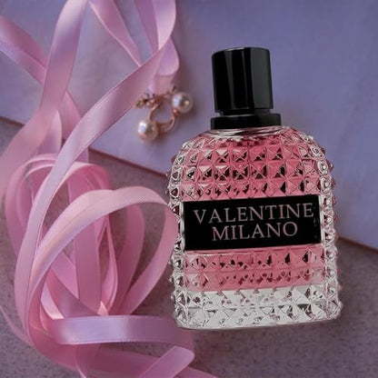Valentine Milano Women Perfume 100ml Eau de Parfum Spray – Long-Lasting Vanilla, Jasmine & Bergamot Fragrance Avelisse