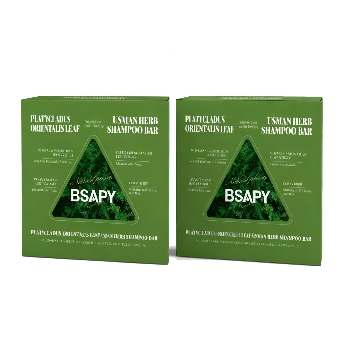 BSAPY Anti Hair Loss Shampoo Bar – DHT Blocker with Polygonum, Ginseng & Tea Tree, Strengthens Roots, Reduces Hair Fall, for Thinning Hair, Herbal Hair Growth Soap 120g *2 Avelisse
