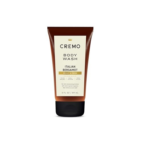 Cremo Rich-Lathering Italian Bergamot Travel Size Body Wash for Men - 3 Fl Oz - görsel 2