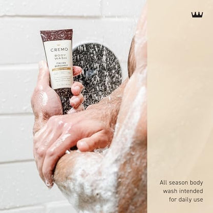 Cremo Rich-Lathering Italian Bergamot Travel Size Body Wash for Men - 3 Fl Oz