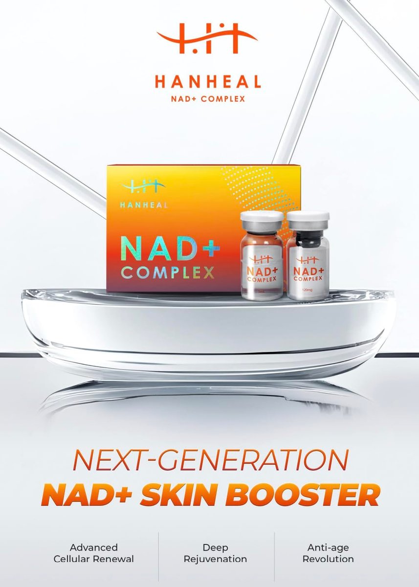 NAD+ Complex Skin Booster with NAD+, HA, Peptides, & Collagen – 2025 Microneedle Serum, Made in Korea (120mg + 5ml) - görsel 11
