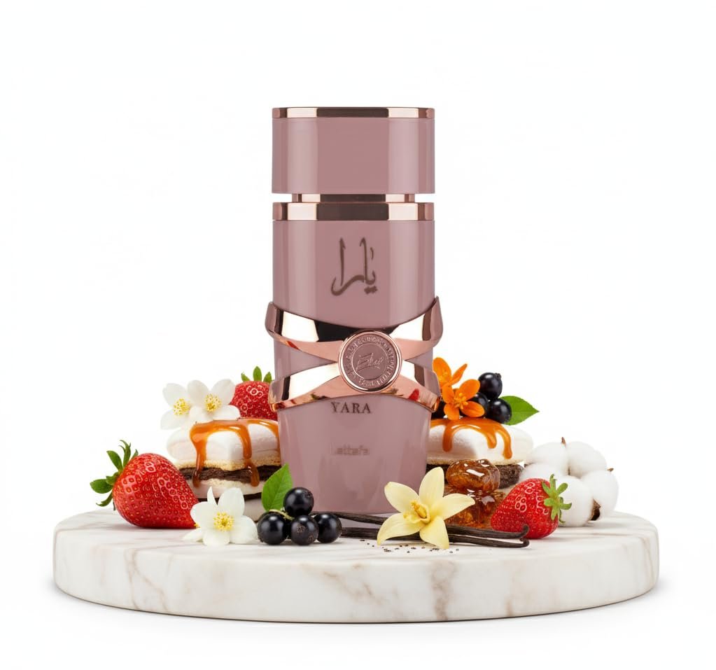 Lattafa Yara Elixir Eau de Parfum – Fruity Sweet Gourmand Amber Long-Lasting Fragrance for Women, 3.4 oz (100 ml) - görsel 5
