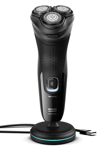 Charging Stand for Philips Norelco Shavers 2400, 5000X, 7200, 3600 Series - LED Indicator & USB Cable Compatible with X3001, X5006, S7887, S3243 Avelisse