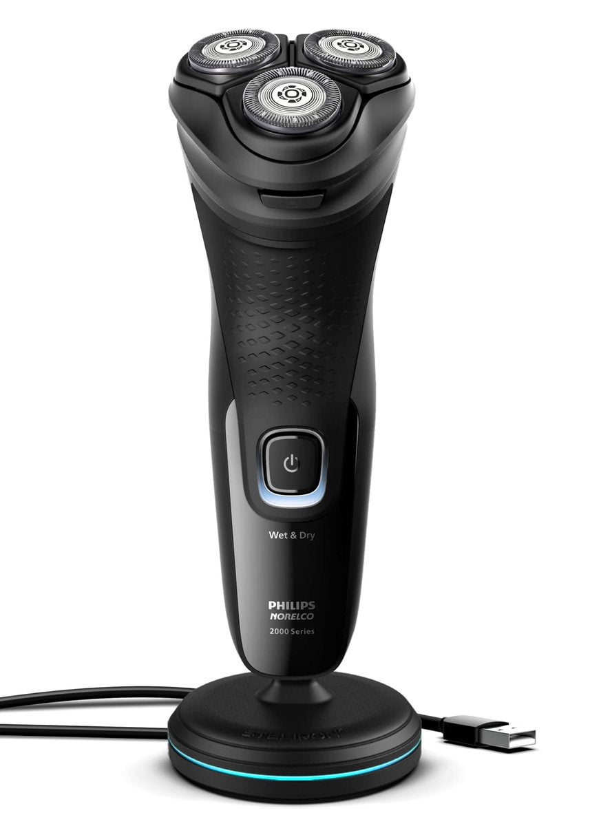 Charging Stand for Philips Norelco Shavers 2400, 5000X, 7200, 3600 Series - LED Indicator & USB Cable Compatible with X3001, X5006, S7887, S3243 Avelisse