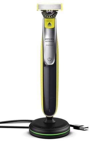 Charging Stand for Philips Norelco OneBlade 360 Shaver – Dock with LED Indicator & USB Cable for QP2724, QP2834 Avelisse